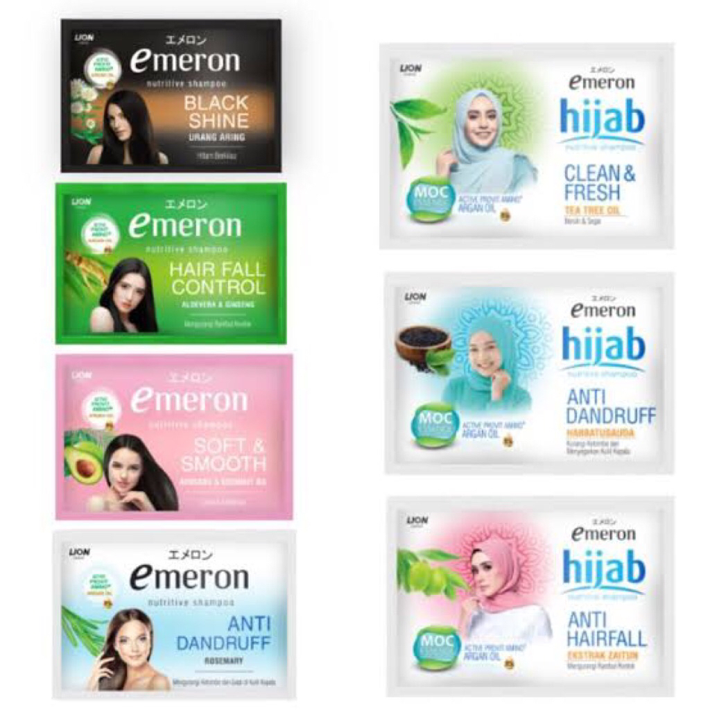Jual Shampoo Emeron Sachet isi 12 | Shopee Indonesia