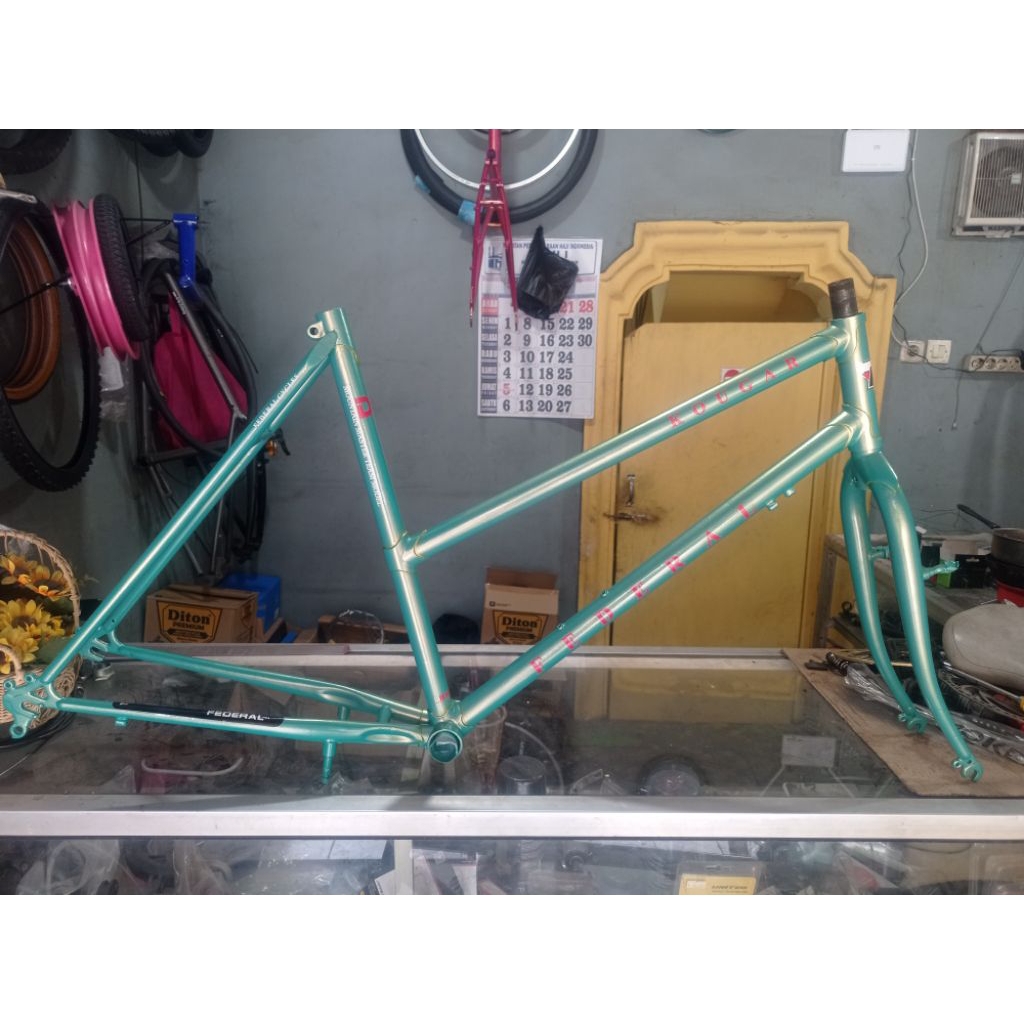 Jual sepeda federal Cougar size 20 commuter bike | Shopee Indonesia
