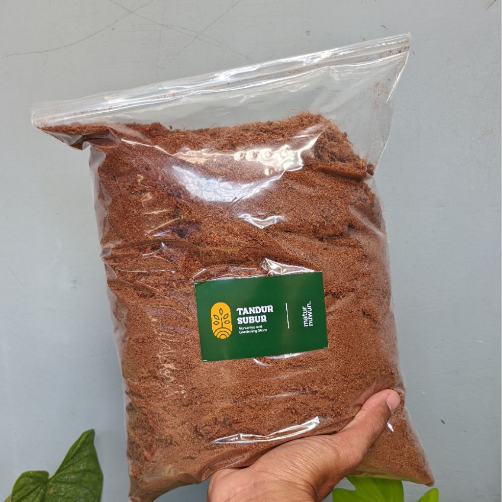 COCOPEAT PREMIUM 5 liter media hidroponik semai bibit