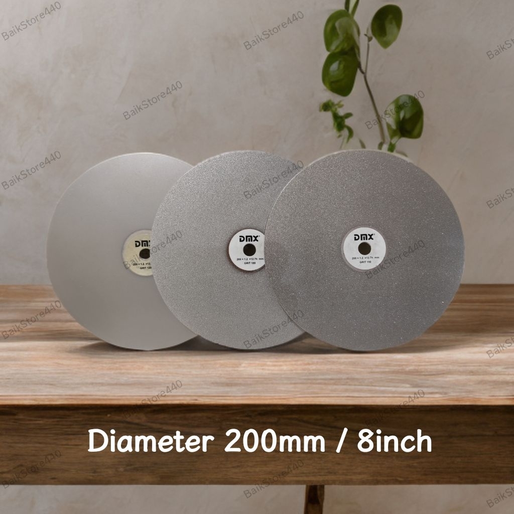 Jual diamond disc Lapping wheel 8 inch / 200mm mata amplas intan Tajam ...