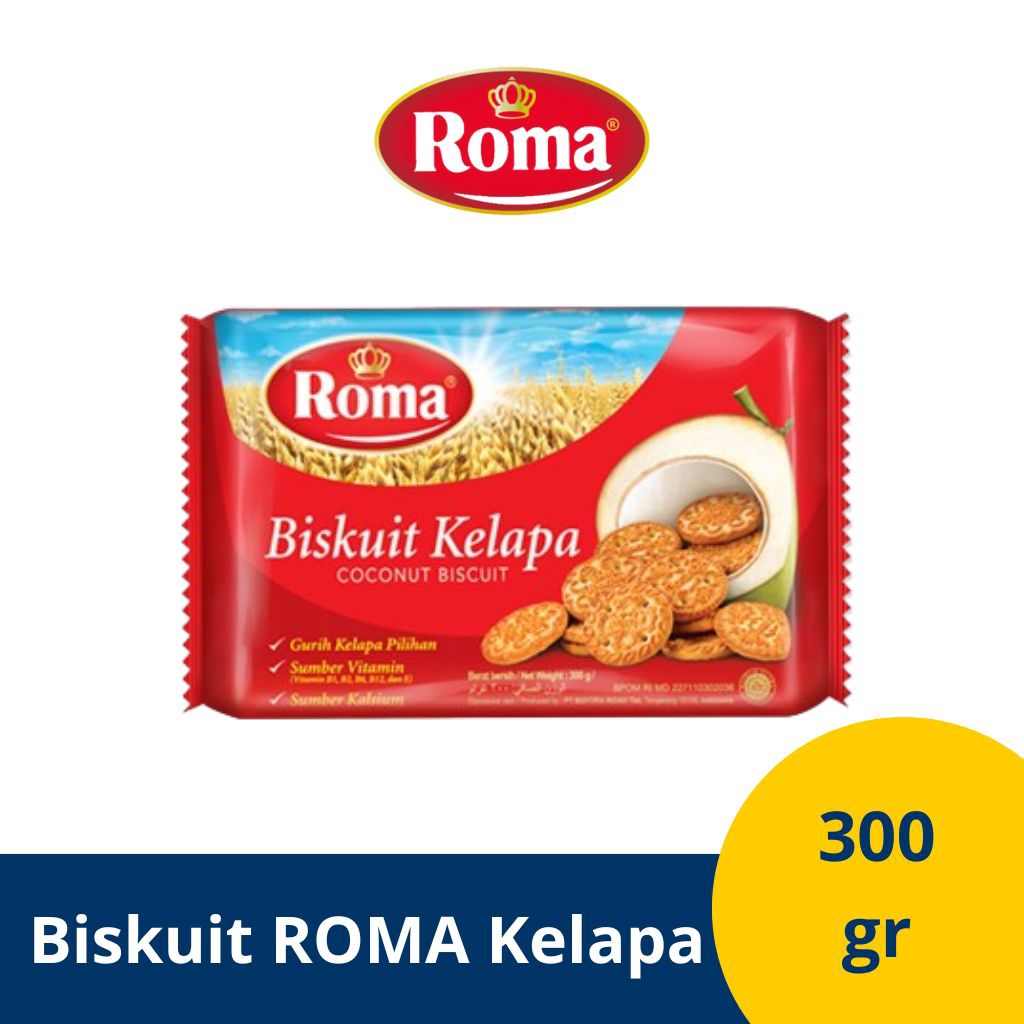 Jual Biskuit ROMA Kelapa | Biskuit Kelapa | Biskuit Buwuhan | Biskuit ...