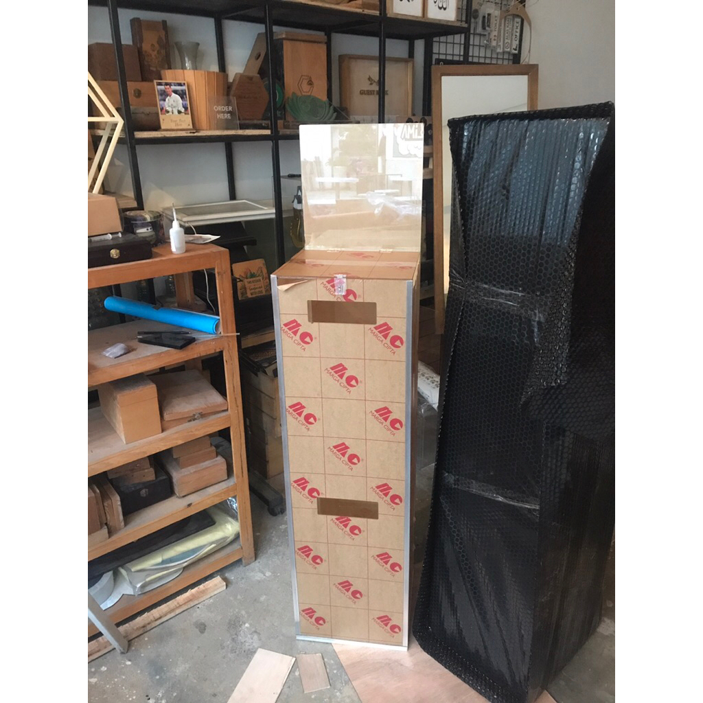 Jual CUSTOM BOX AKRILIK KOTAK UNDIAN BENING UKURAN 130X30X30 CM ...