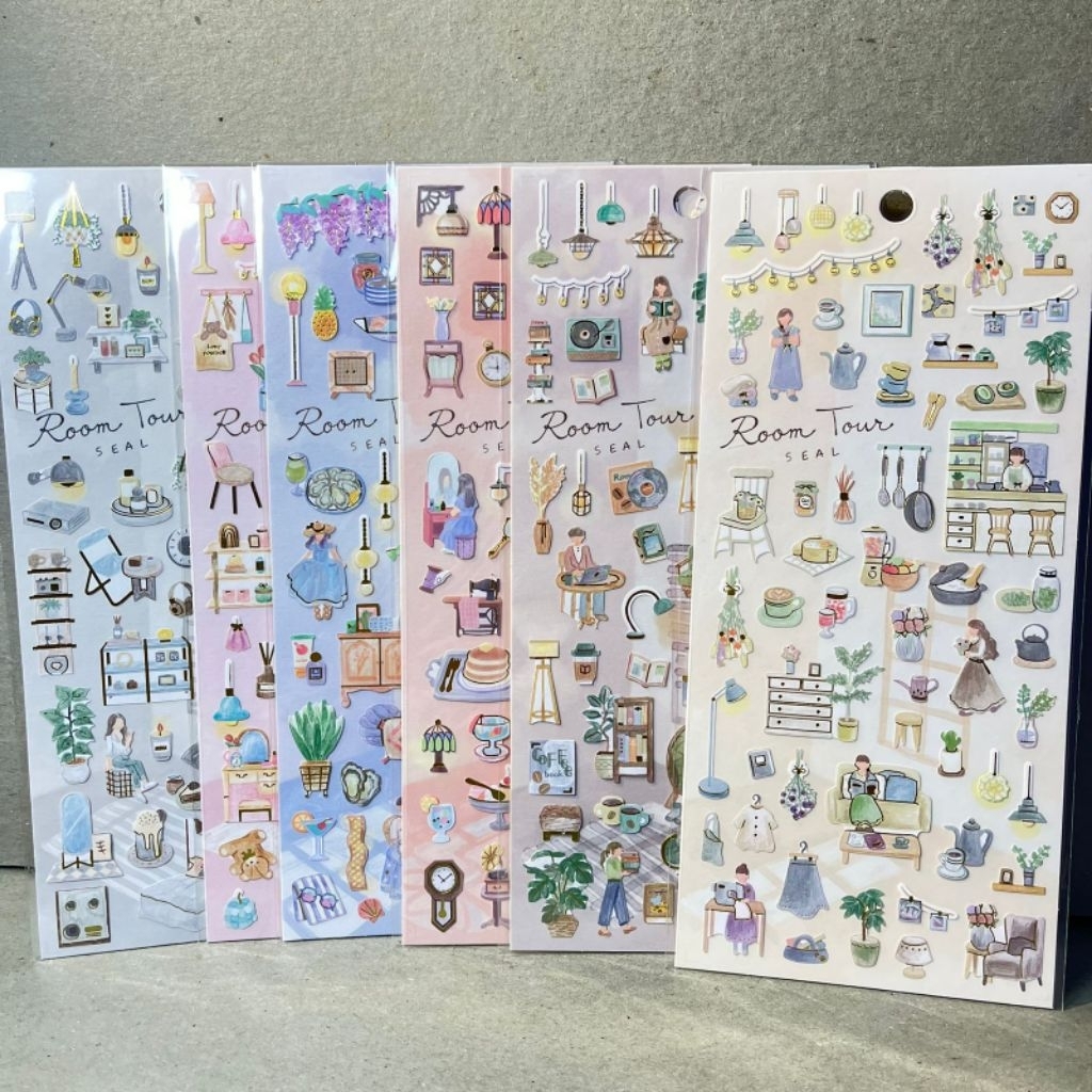 Jual Stiker Aesthetic Ruangan Room Tour | Shopee Indonesia