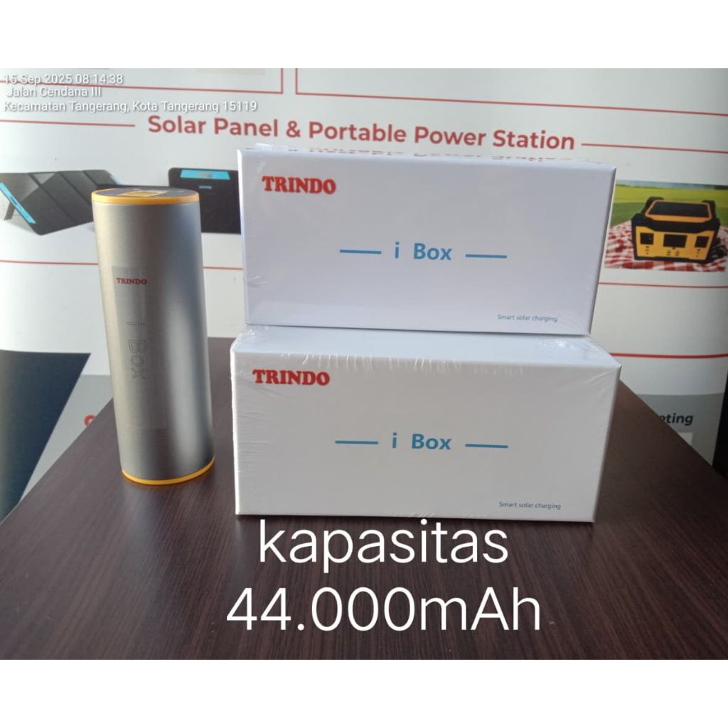 Jual Power Bank trindo 44000 mAh Free Solar panel 30 watt | Shopee ...