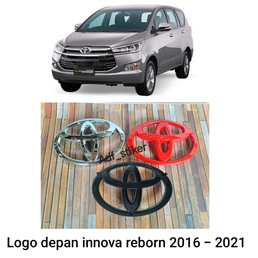 Jual Logo grill depan Toyota innova reborn fortuner 17cm / emblem Logo ...