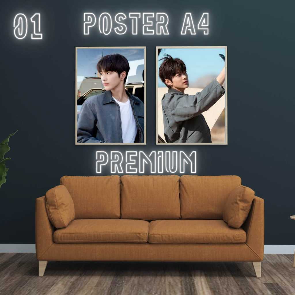 Jual Poster Keonho Member Kpop Cortis Ukuran A4 Premium Laminasi Glossy ...