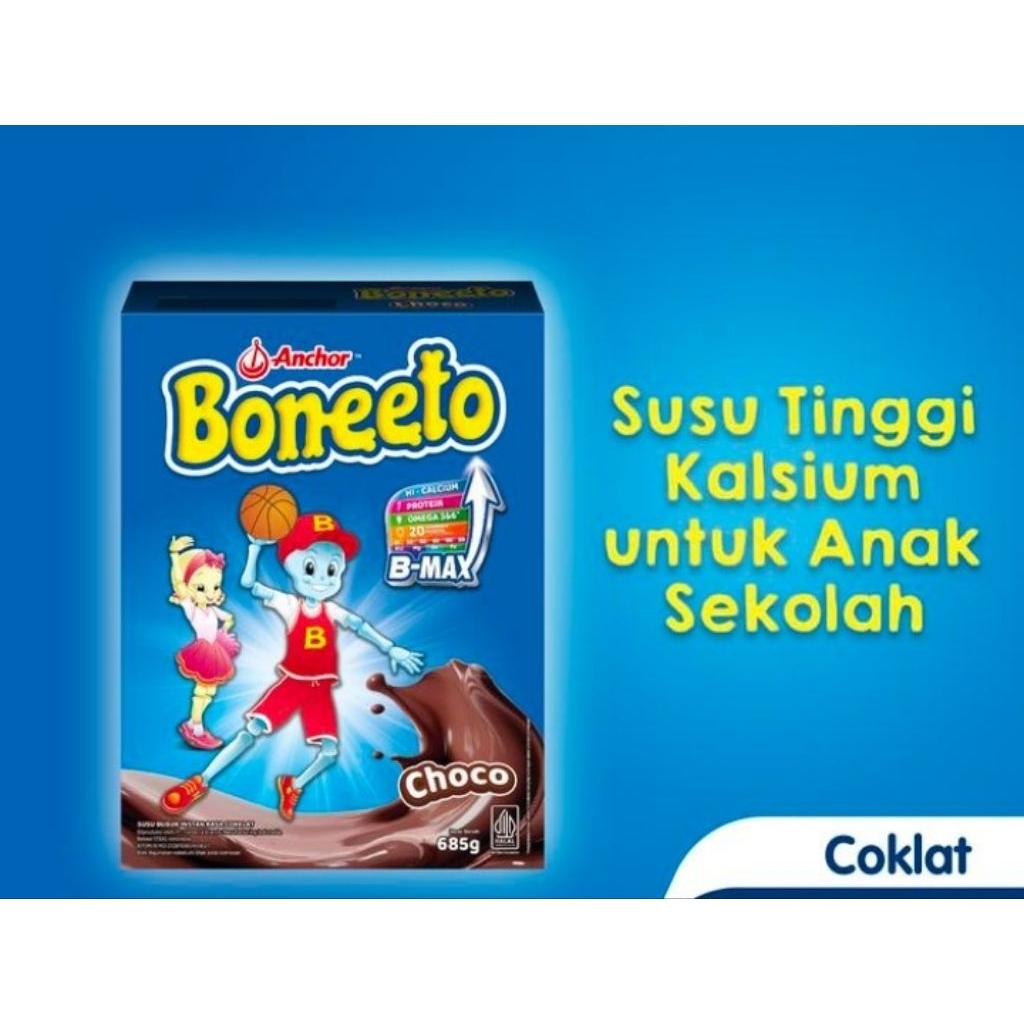 Jual boneeto choco 320 gram susu anak tinggi vitamin | Shopee Indonesia