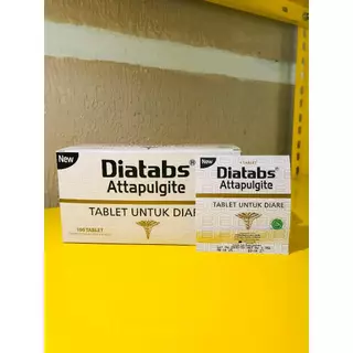 NEW DIATABS PERSTRIP ISI 4 TABLET UNTUK OBAT DIARE