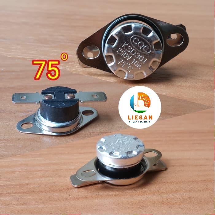 Jual THERMOSTAT RICE COOKER MAGIC COM 75 DERAJAT 250 VOLT 10A | Shopee ...