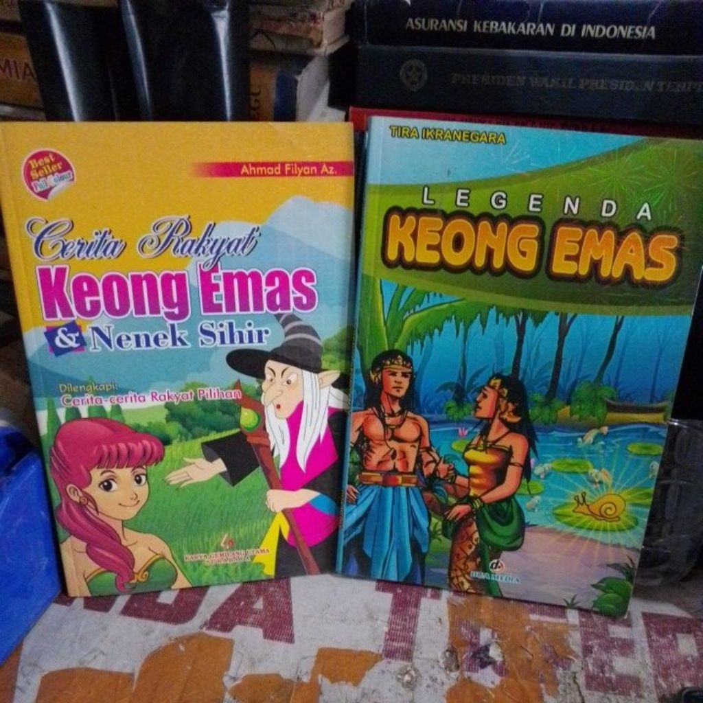Jual cerita rakyat legenda keong emas & nenek sihir dilengkapi cerita ...