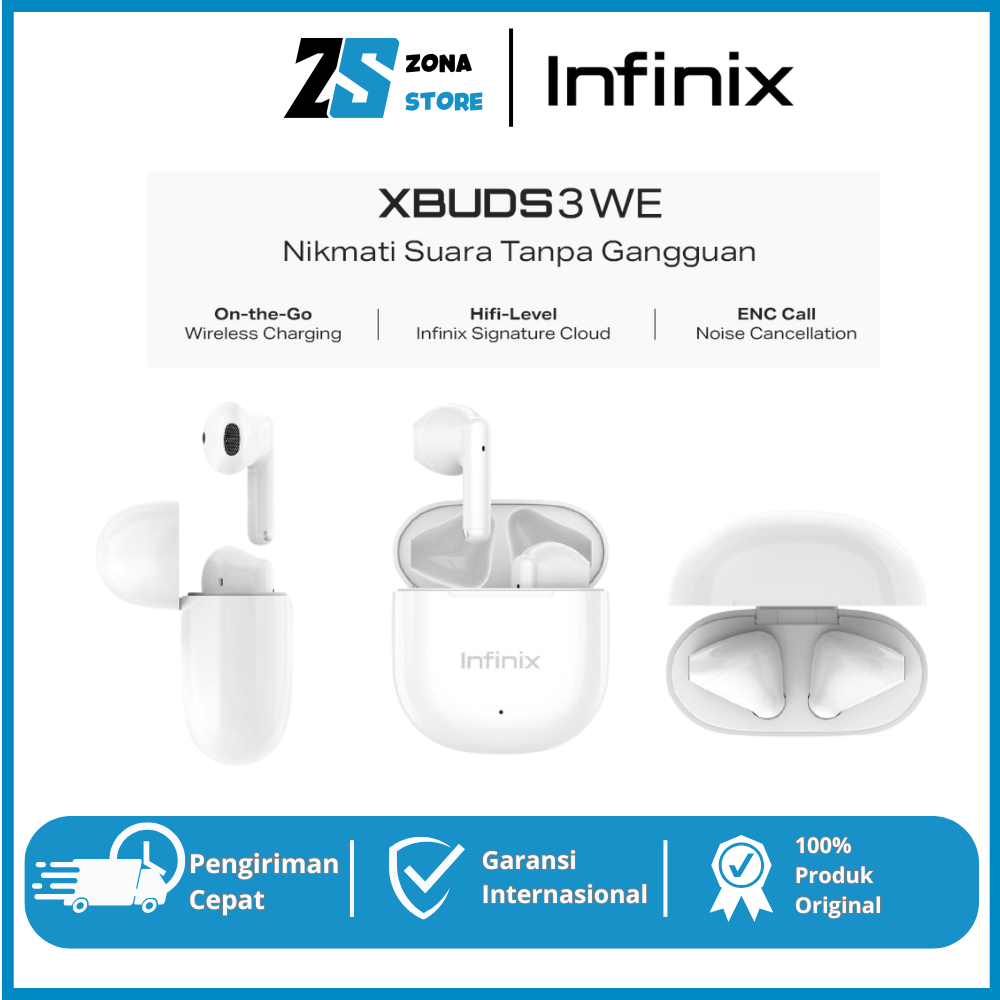 Jual Infinix TWS XBuds 3WE-XE 29, Earphone Bluetooth 5.3 Original ...