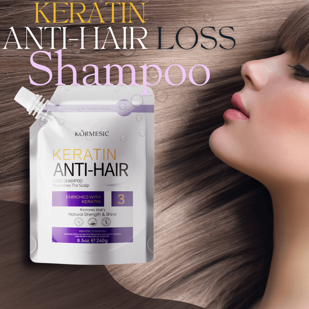 Jual KORMESIC Keratin Anti-Hair Loss Shampoo NO-SLS| Shampoo Anti ...