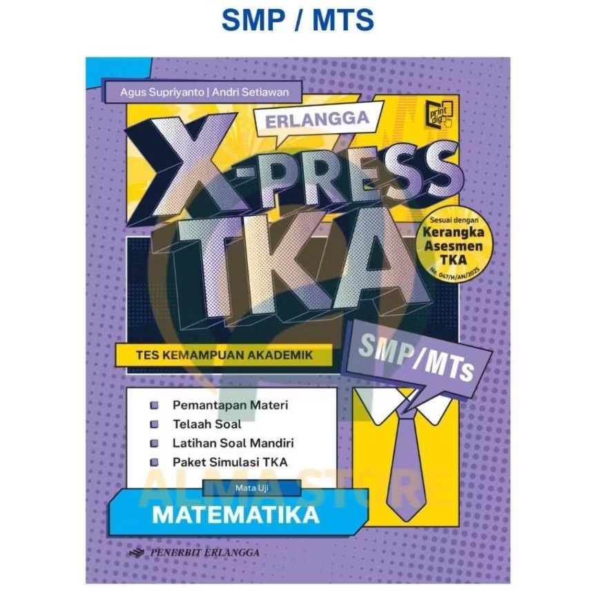 Jual ERLANGGA X-PRESS TKA SMP/MTS 100% ORIGINAL | Shopee Indonesia
