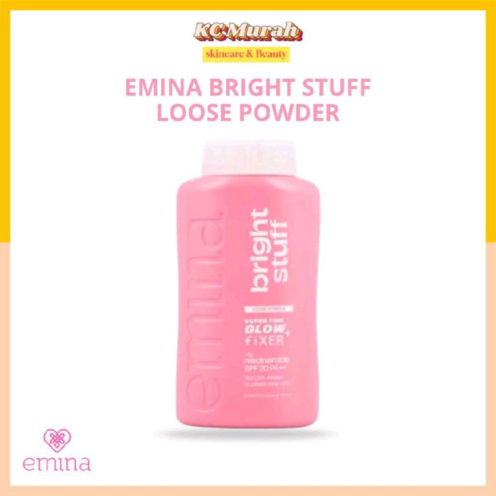 Jual NEW! Emina Bright Stuff Loose Powder 55 g Bedak Tabur | Shopee ...