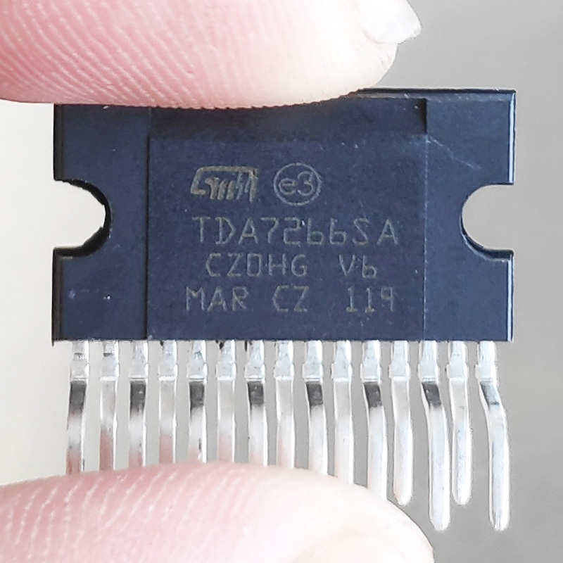 Jual IC TDA 7266 SA TRANSISTOR TDA 7266SA IC TDA7266SA ST INTEGRATED ...