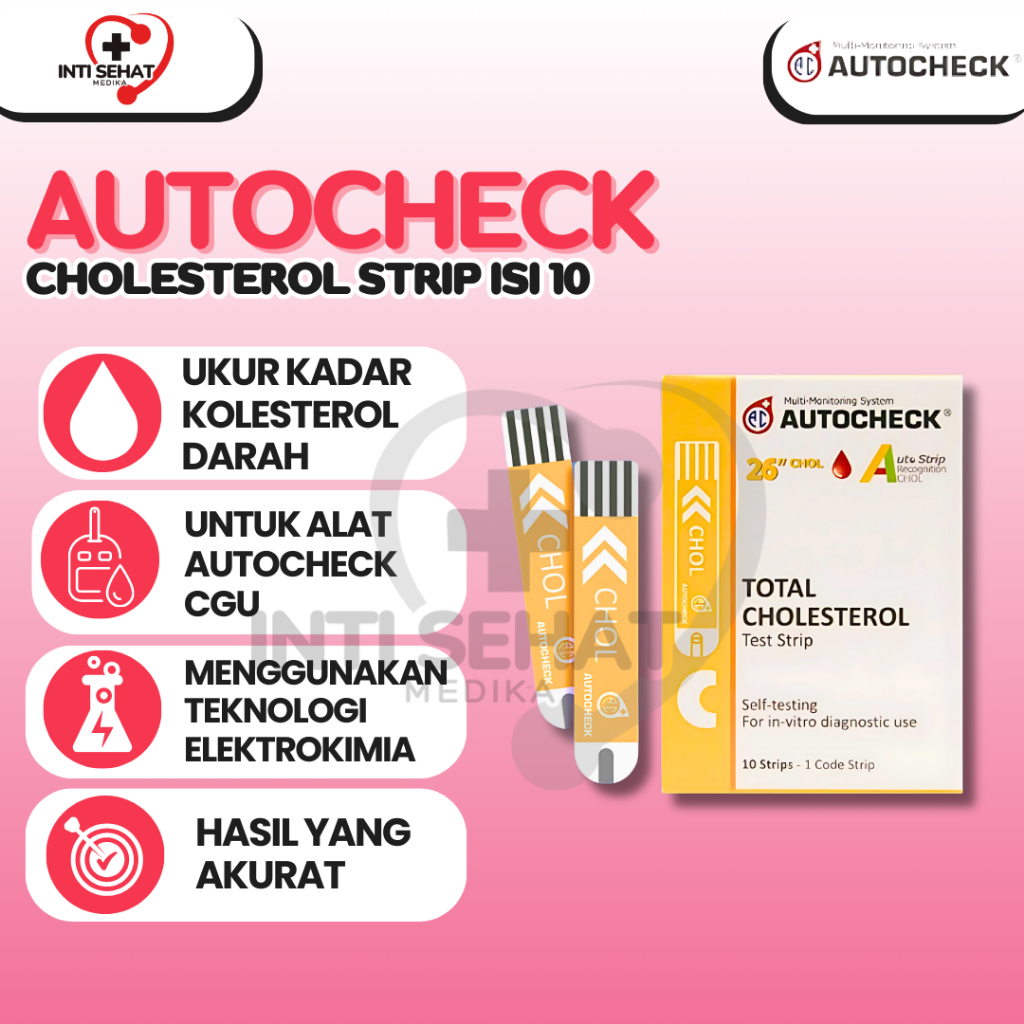 Jual Strip Autocheck Cholesterol | Shopee Indonesia
