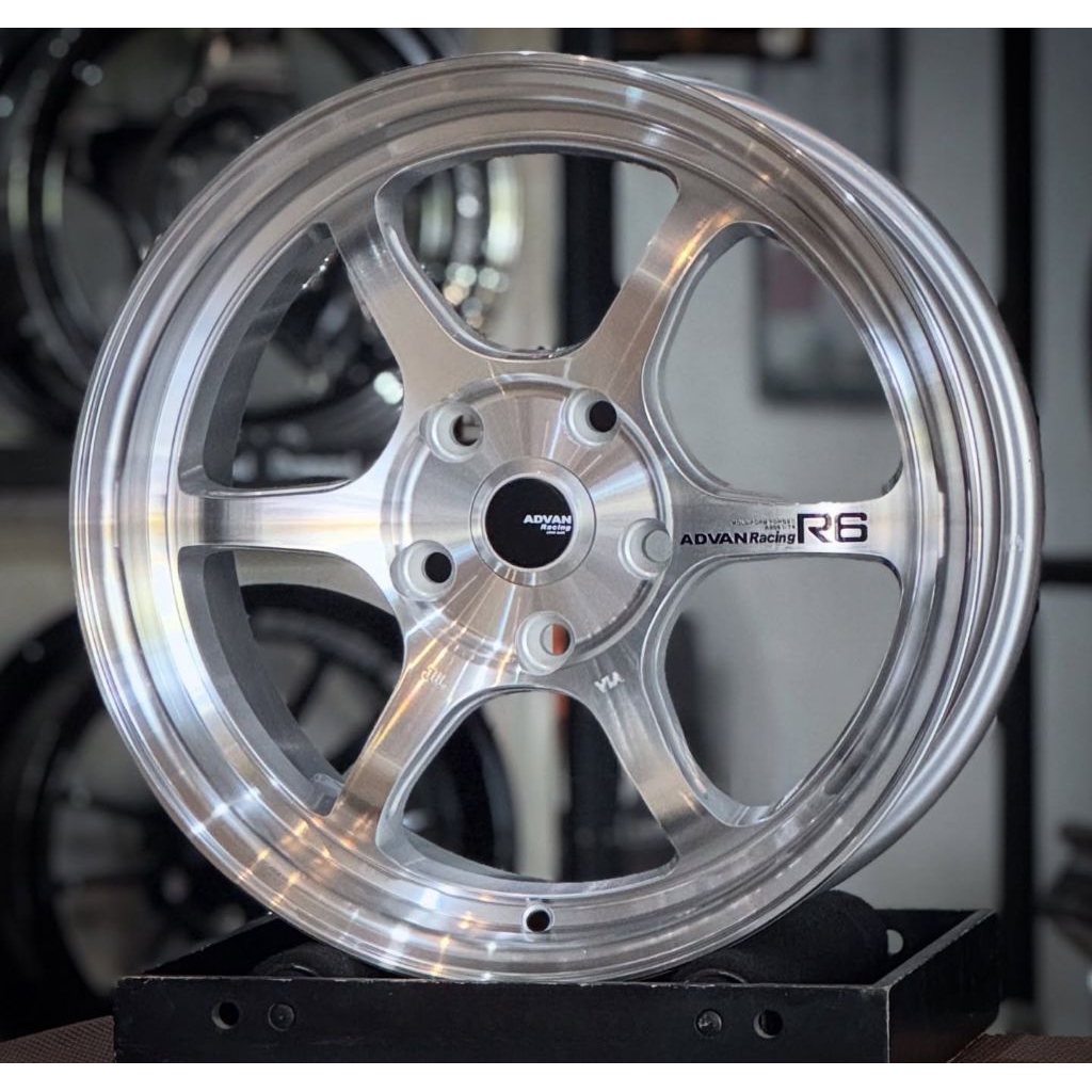 Jual velg advan r6 jf luxury ring 16 lebar 7 velg mobil ring 16 velg ...