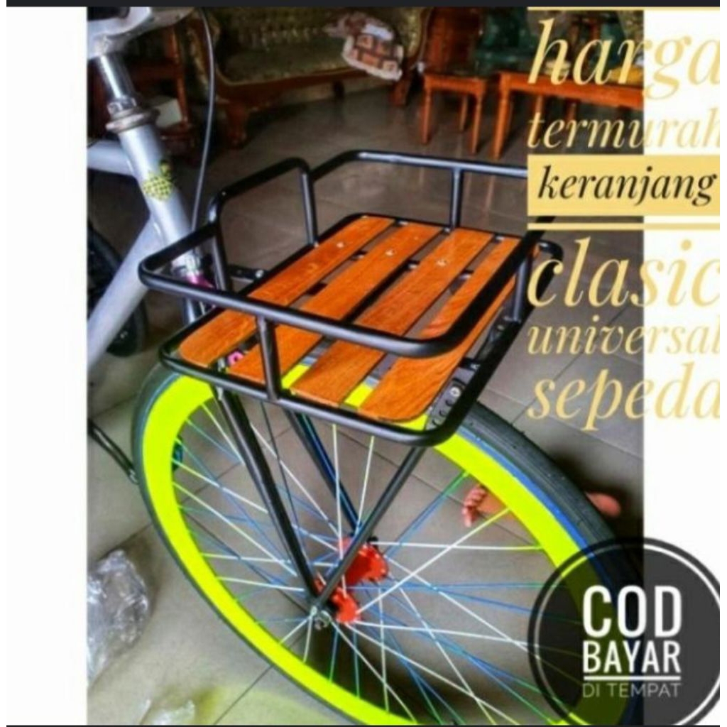 Jual Kranjang sepeda fixie Minivelo sepeda lipat kranjang alas kayu ...