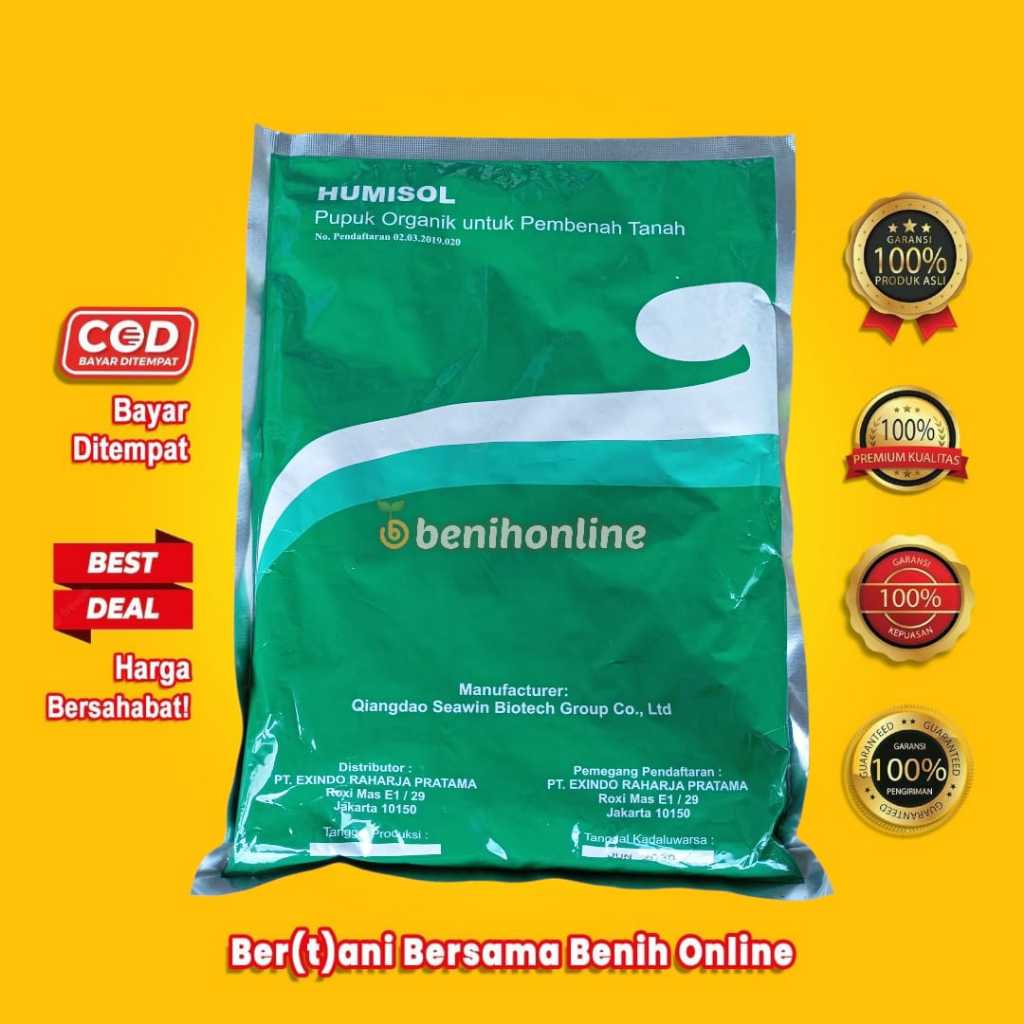 Jual HUMISOL 1KG pupuk organik pembenah tanah 1kg exindo raharja ...