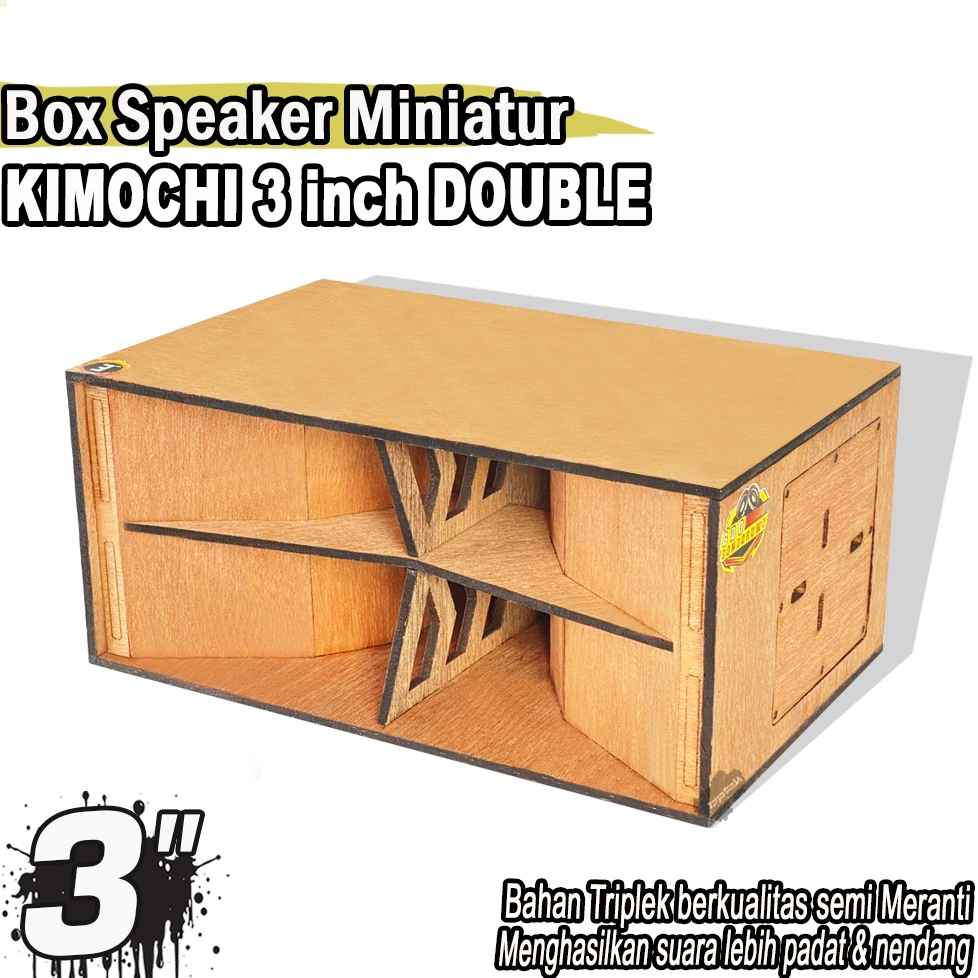 Jual Box Speaker Miniatur Kimochi 3 inch | Shopee Indonesia