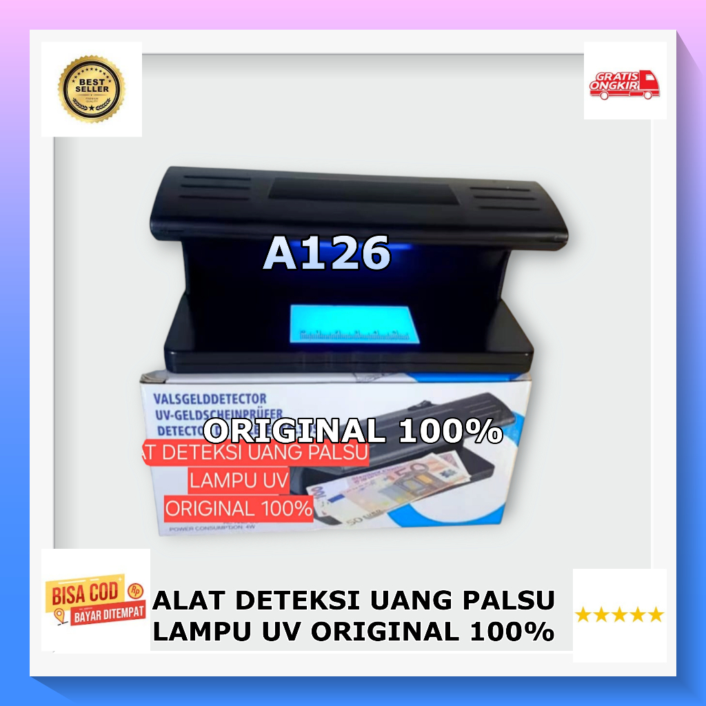 Jual A126 ALAT PENDETEKSI MESIN DETEKSI MONEY SENSOR MESIN UANG PALSU ...