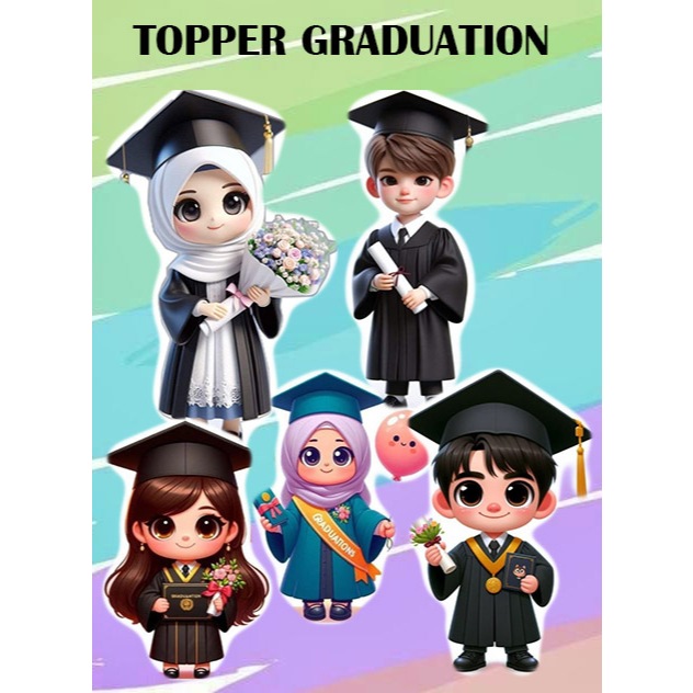 Jual Topper Graduation/Topper Buket Wisuda | Shopee Indonesia