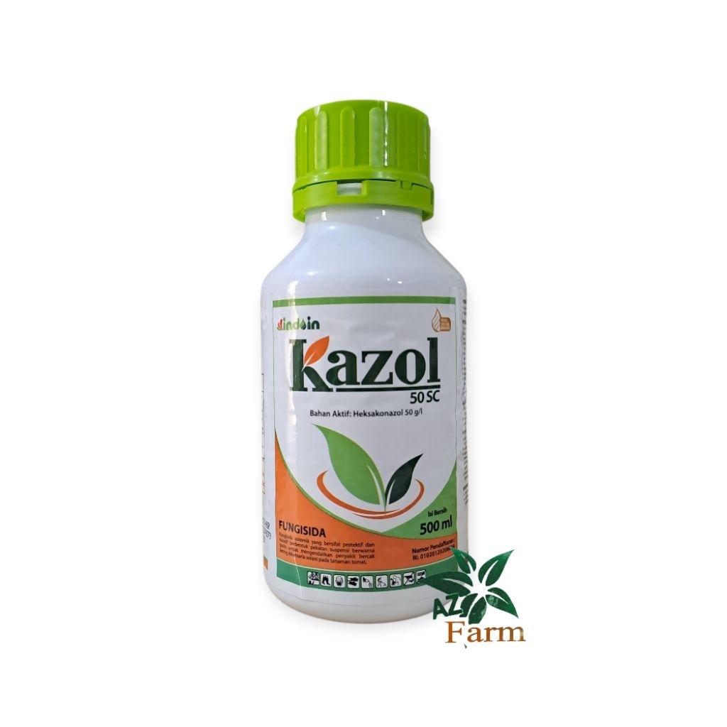 Jual KAZOL 500ML fungisida HEKSAKONAZOL 50g/l untuk bercak kering ...