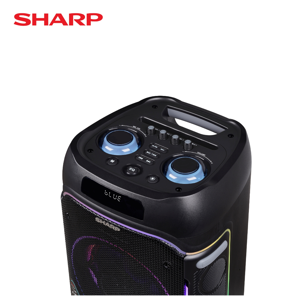 Jual SHARP CBOX-PS21PB 10 Inch Party Speaker Black Series | Shopee ...
