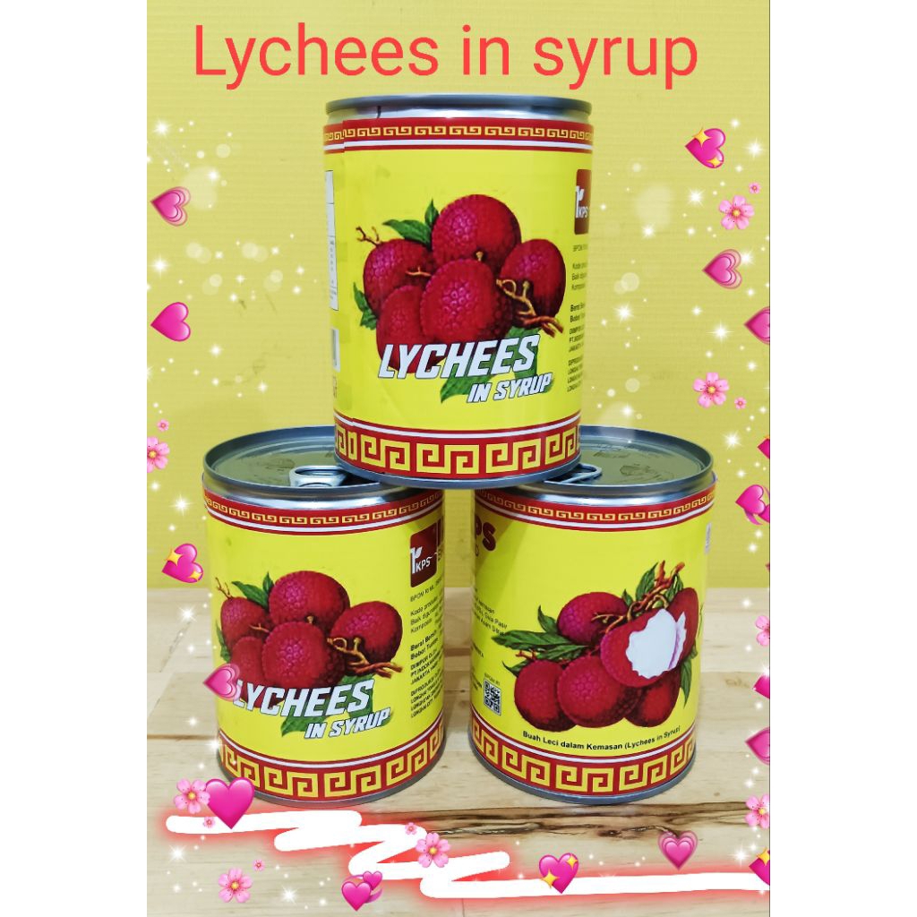 Jual LYCHEES IN SYRUP /LAYCHEE IKPS BRAND 567gr | Shopee Indonesia