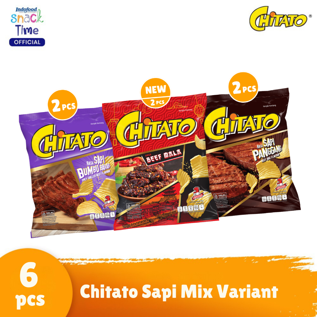 Jual Chitato Sapi Mix Varian | Shopee Indonesia