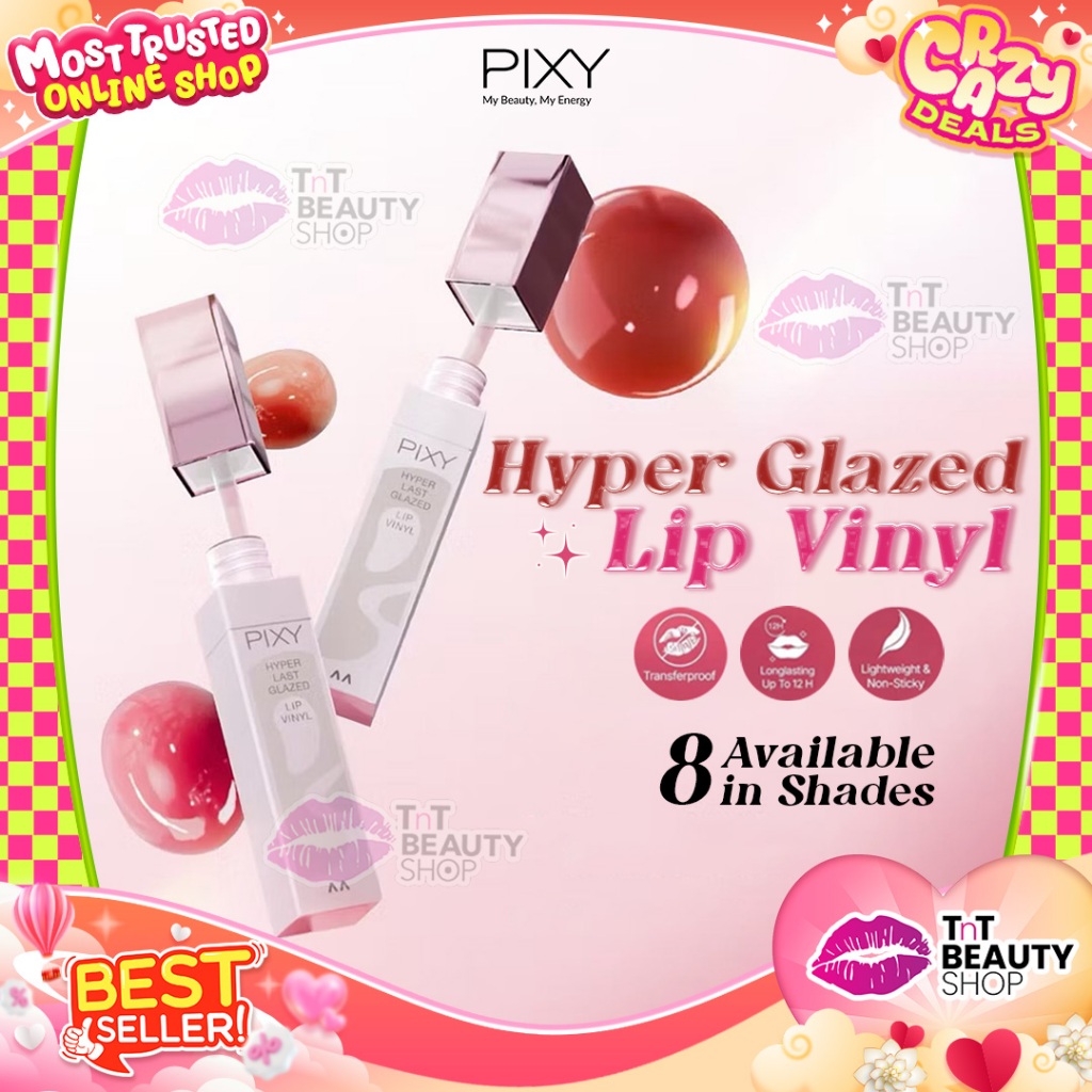 Pixy Lip Vinyl glossy, tahan lama, transferproof | Shopee