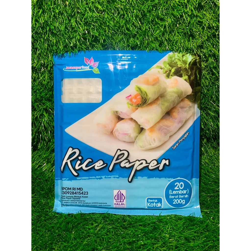 Jual Rice Paper 200gr Kotak 20 Lembar | Shopee Indonesia