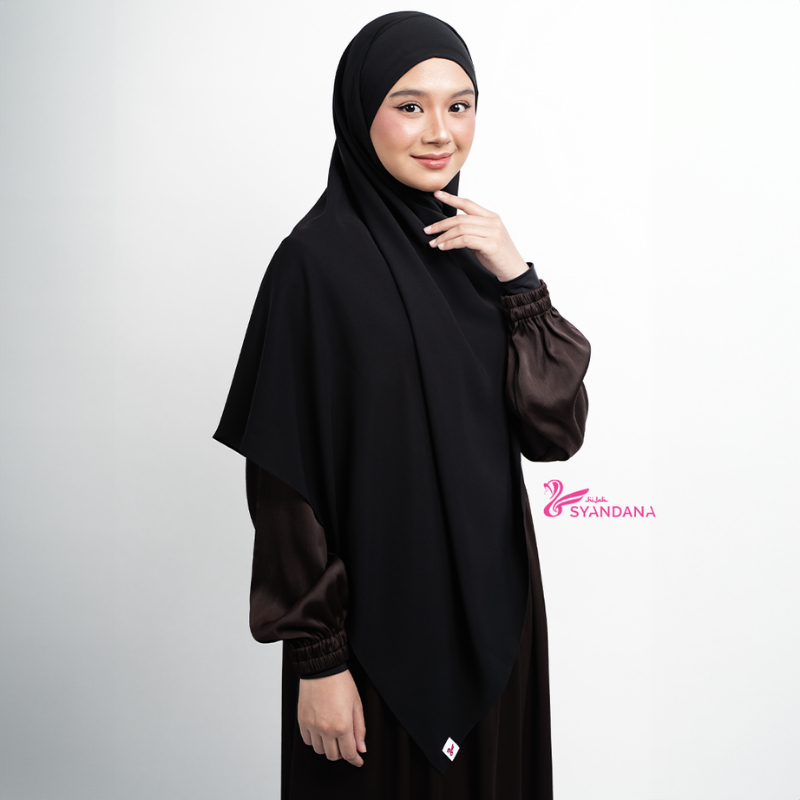 Hijab Syandana Zalfa Pashmina Bandana Pashban Bahan Mazen Anti UV By Kain Sultan