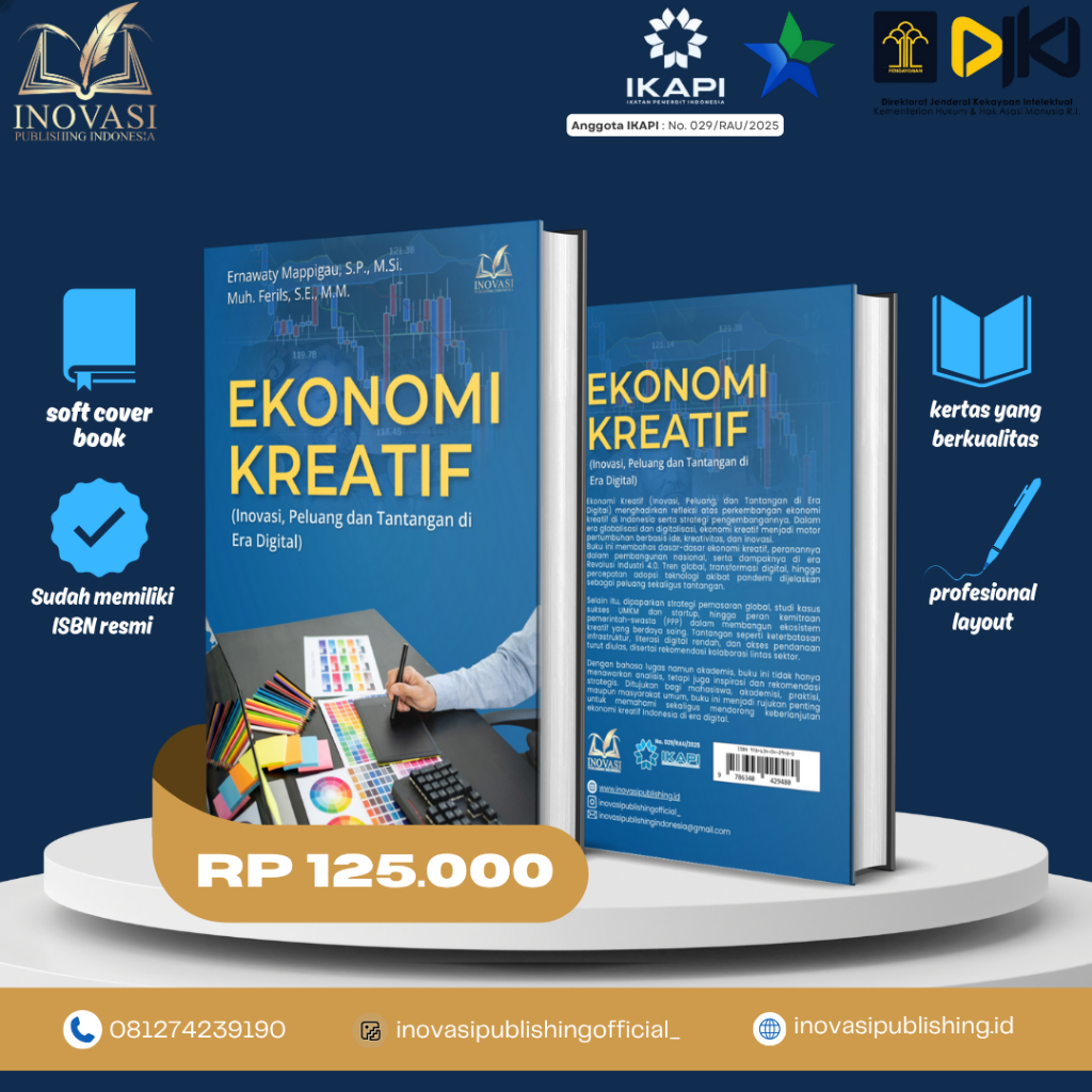Jual EKONOMI KREATIF (Inovasi, Peluang dan Tantangan di Era Digital ...