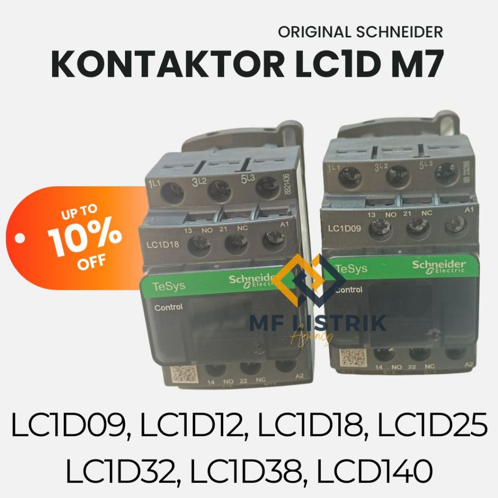 Jual Kontactor LC1D09 LC1D12 LC1D18 LC1D25 LC1D32 LC1D38 LC1D40 M7 ...