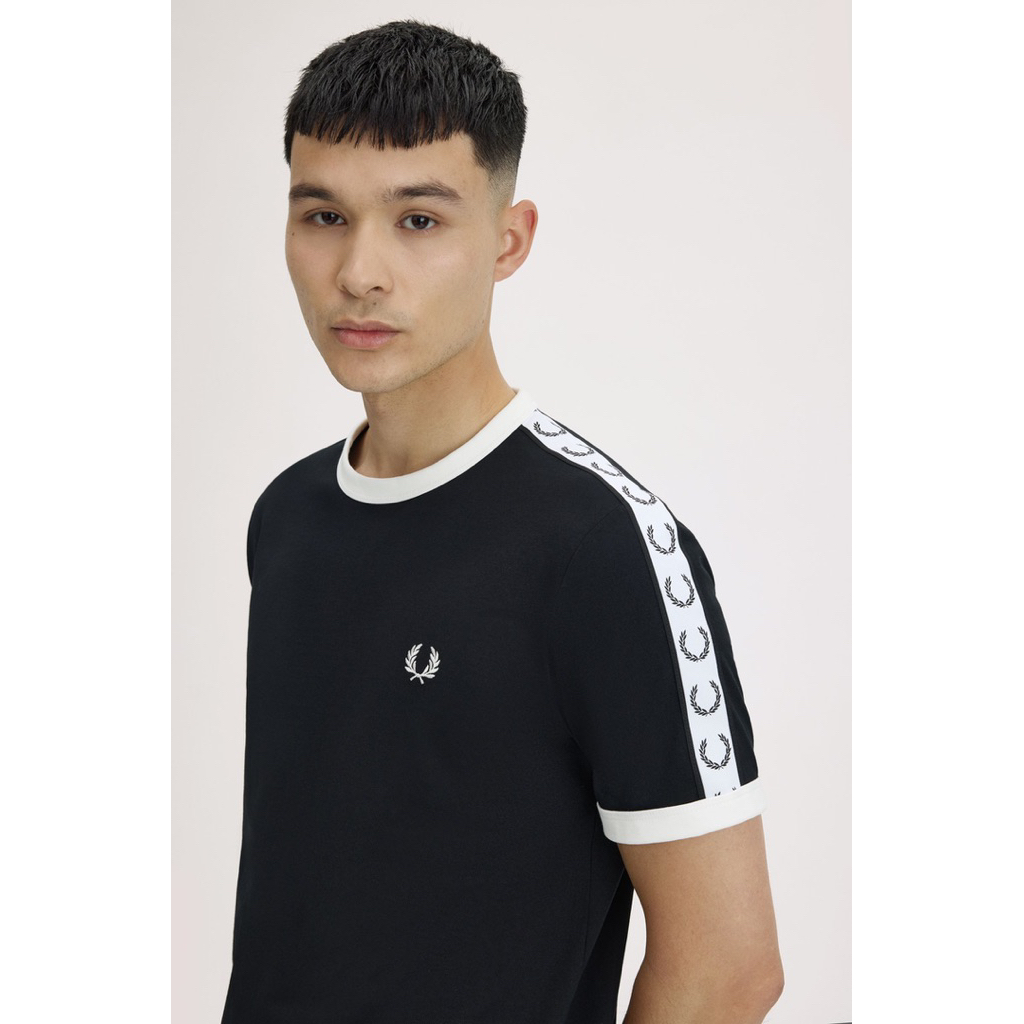 T-Shirt FRED PERRY Homme couleur Bleu Marine