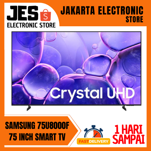 Jual TV SAMSUNG 75U8000F 75 INCH CRYSTAL UHD 4K SMART TV 2025 ...