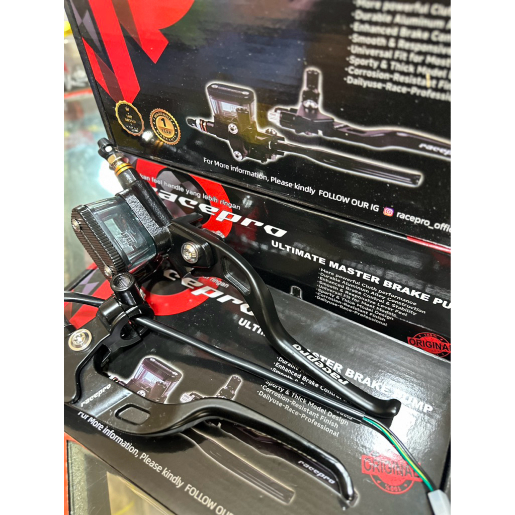 Jual MASTER REM RACEPRO KOTAK UNIVERSAL KIRI KANAN KOPLING | Shopee ...
