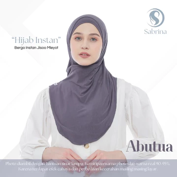 Sabrina Bergo Jisoo Mleyot Rayon Cooltech Hijab Instan Meleyot Tencel