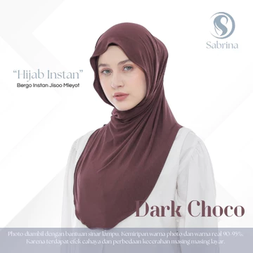 Sabrina Bergo Jisoo Mleyot Rayon Cooltech Hijab Instan Meleyot Tencel