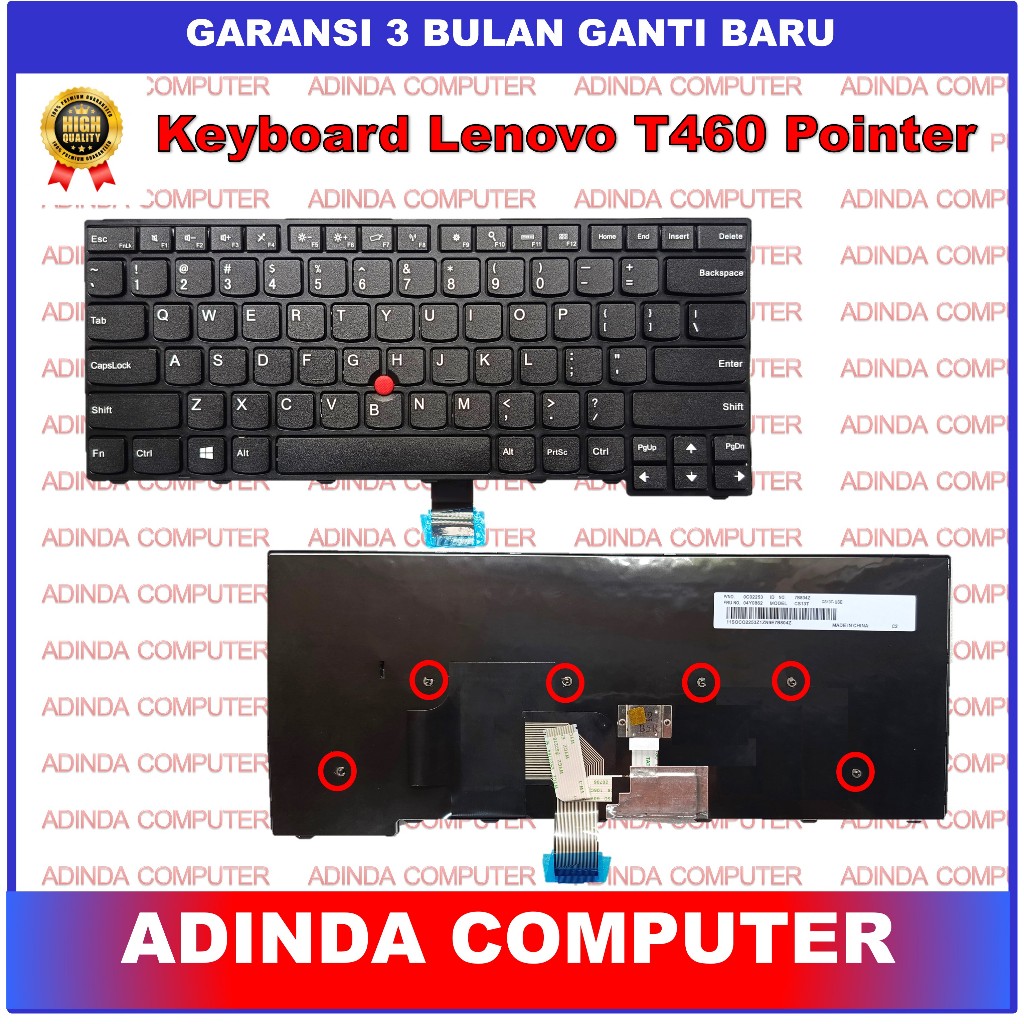 Keyboard Lenovo Thinkpad E431 E440 L440 T431S T440 T431 Non Pointer