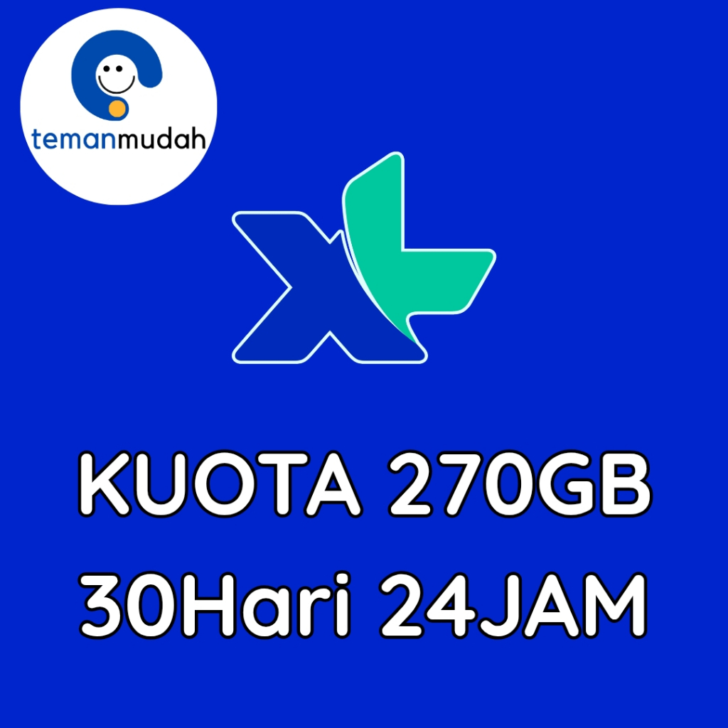Jual Kuota XL Murah 24Jam Kuota XL Besar 24Jam 270GB 30Hari | Shopee ...