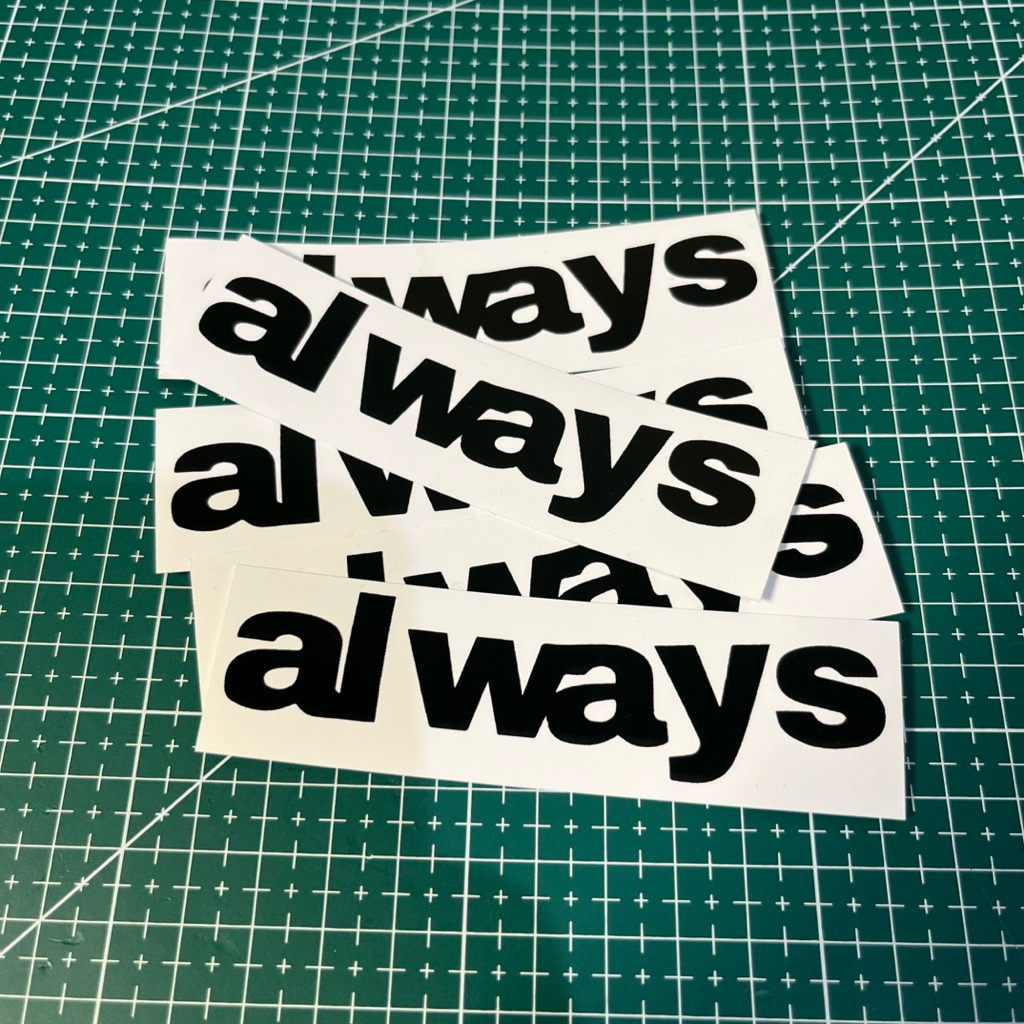 Jual STICKER ALWAYS BRAND | Shopee Indonesia