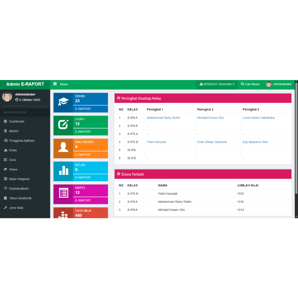 Jual source code Aplikasi E-raport berbasis web php 5.6 | Shopee Indonesia