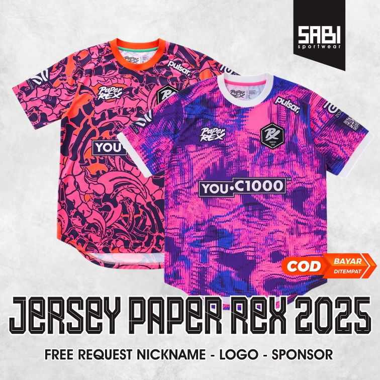 Jual JERSEY PRX PAPER REX NEW 2025 25/26 SG/KR VCT PACIFIC FREE ...