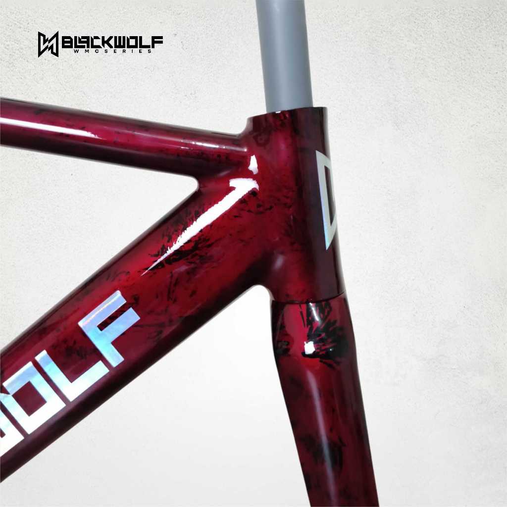 Jual Frame Fixie Merk Black Wolf Seri 2 dan Seri 3 Finishing Smooth ...