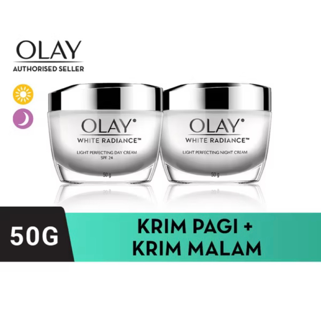 Jual OLAY Luminous Light Perfecting Night Cream 50ml | Shopee Indonesia