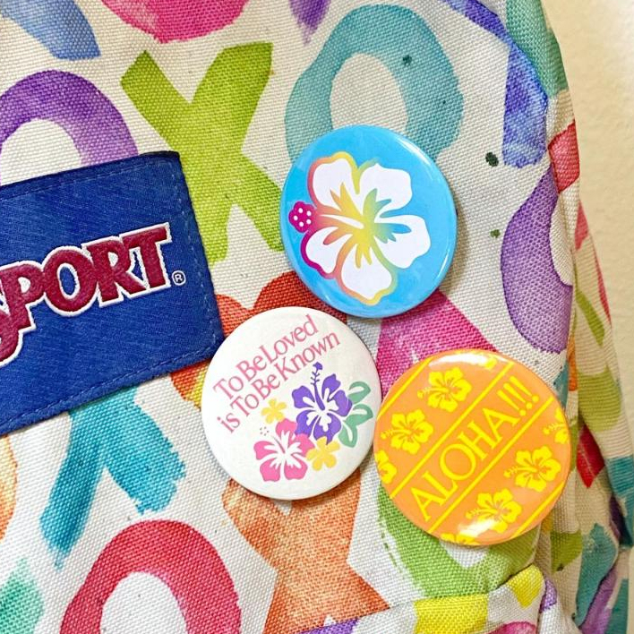 Jual QTPIESTUDIO | SUMMER TIME PIN BUTTON COLLECTION VER.2 44MM HAWAII ...
