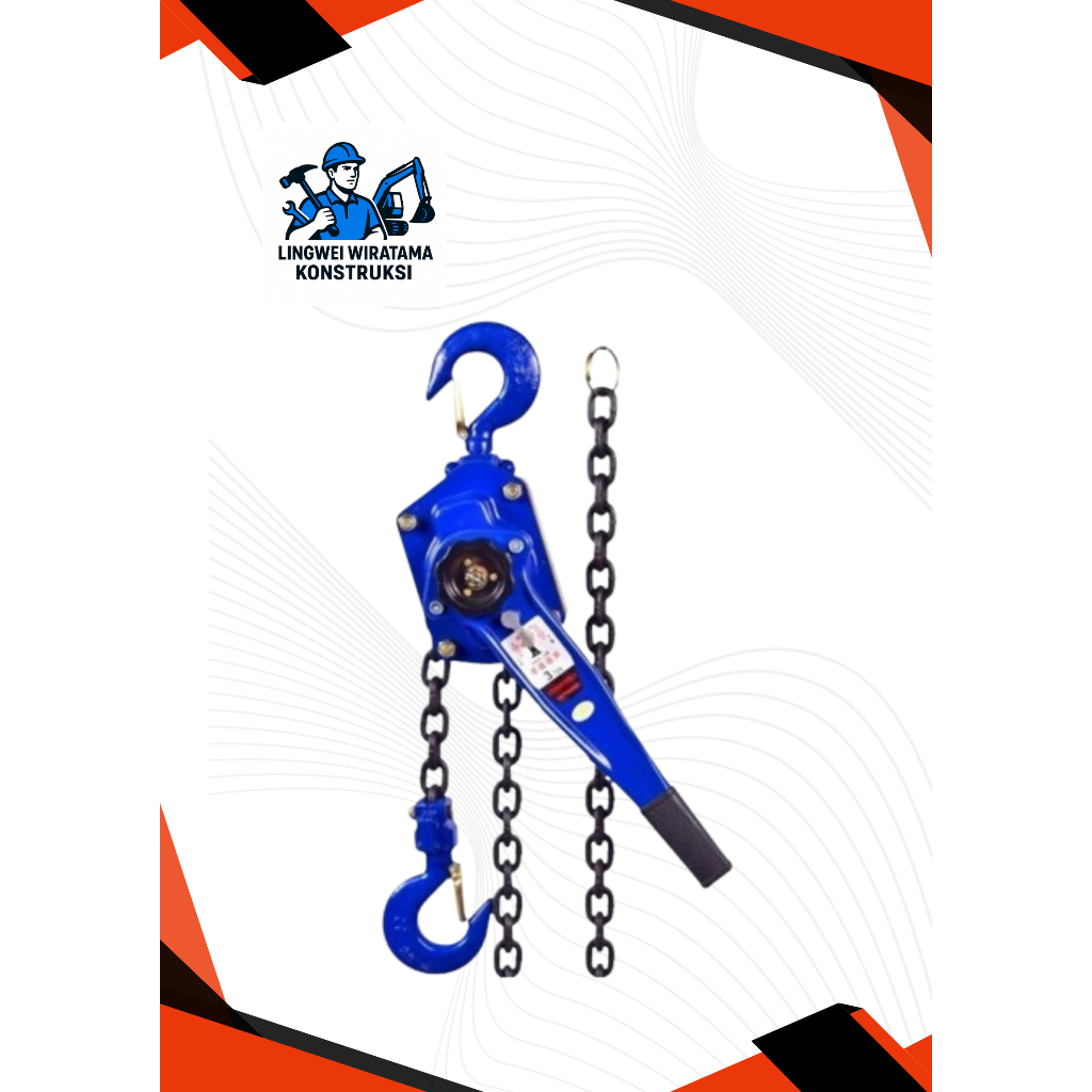 Jual LEVER BLOCK / LEVER CHAIN / LEVER HOIST / KOTREK RANTAI 2 TON 3 M ...