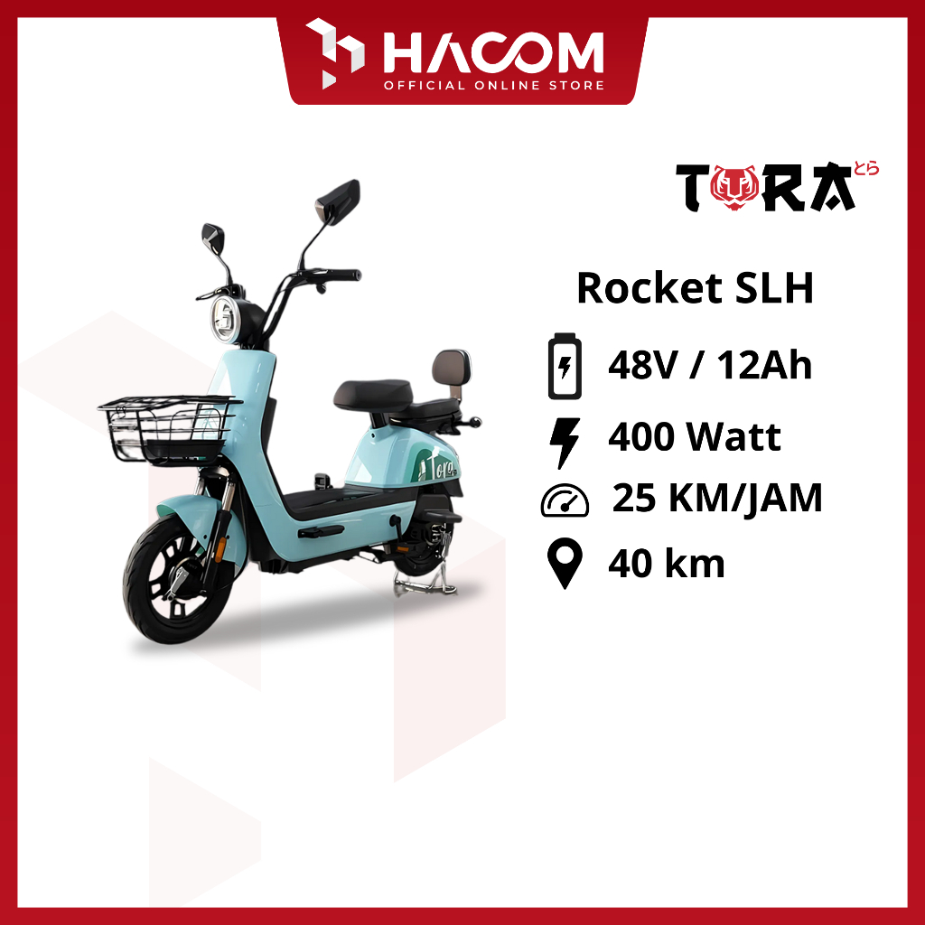 Jual New sepeda listrik TORA Rocket SLH garansi resmi | Shopee Indonesia